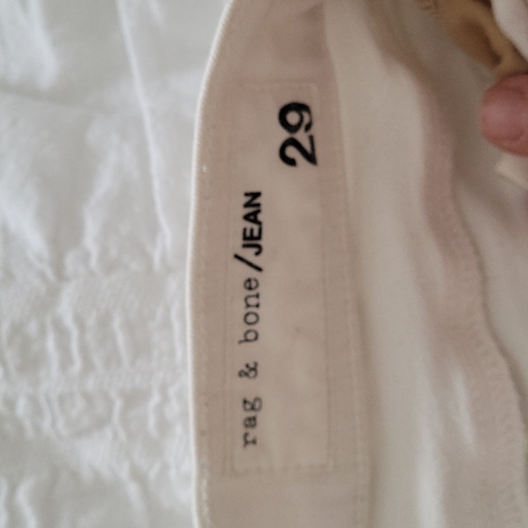 Rag and Bone white skinny jeans - Picture 2 of 2